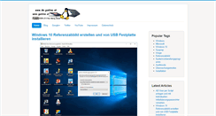 Desktop Screenshot of de.gonline.at